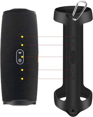 Versio JBL Bluetooth Hoparlörünü Özelleştirin Taşınabilir Silikon Çanta Hoparlörü Çıkış Kanıtı Silikon Koruyucu Kapak Dışarı çıktığında