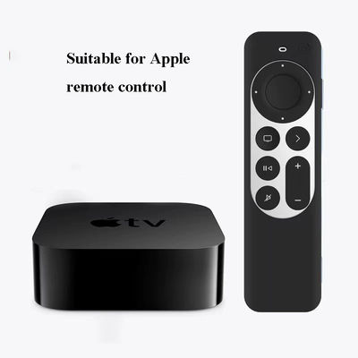 Özel Ev TV toz geçirmez ve Anti Drop uzaktan kumanda koruyucu kapağı Apple TV uzaktan kumanda ev için uygundur