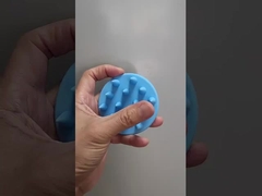 Silikon Saç Masajcısı Şampuan fırçası Yumuşak Silikon Kırışık Saç fırçası